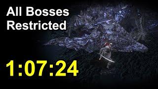 Dark Souls 3 All Bosses Speedrun World Record 1:07:24