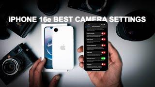 The Proper iPhone 16e Camera Settings for High Quality Photos