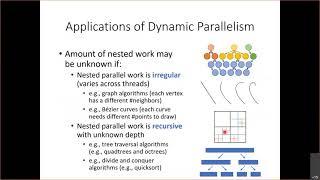 Lecture 22 - Dynamic Parallelism