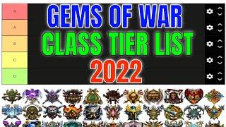 Gems of War class tier list 2022 / Ranking all the classes from S to D / Class guide