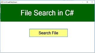 How to check file Exist or not in C#