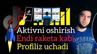 Tiktokda aktivni kutarish siri    Prosmotr va obunachi kopaytrish