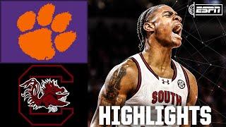  OT THRILLER  Clemson Tigers vs. South Carolina Gamecocks | Full Game Highlights | ESPN CBB