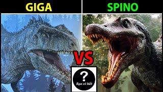 Giganotosaurus VS Spinosaurus JP3, con nào sẽ thắng #161 |Bạn Có Biết?