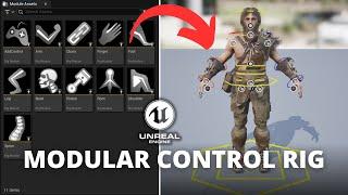 *NEW* How to Make a Modular Control Rig in Unreal Engine 5.4 Preview
