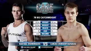 CAGE 30 Rafael Domingos vs Lukas Zemantauskas (MMA)