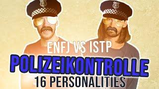 ENFJ vs ISTP Polizeikontrolle 16 Personalities | Comedy Deutsch 