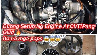 Honda Click 150i | 59mm Complete Setup | CVT - Panggilid Complete Set |DIY