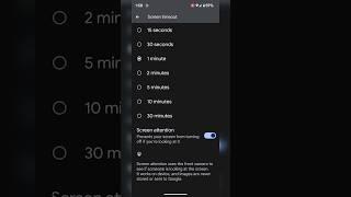 How to Enable Screen Attention Google Pixel 7 Pro, Pixel 7, Pixel 7a, Pixel 6 Pro, Pixel 6a #shorts