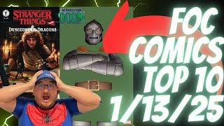 Top 10 FOC Comic Book Picks Due 1/13/2025 | Comic Speculation | Marvel | DC | Key Comics | Collector