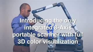 FARO Design Scan Arm 2.5C Product Video - Color Scanning