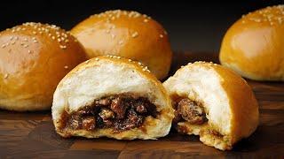 Chinese BBQ Pork Buns + Halal, Vegetarian & Kosher Filling Options (Char Siu Bao)