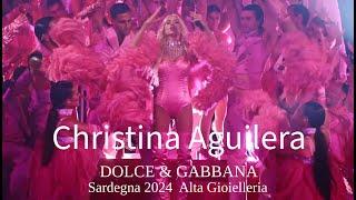 Christina Aguilera – The Performance at DOLCE&GABBANA show