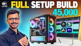 45,000-/RS BEST PC Build Best For Editing  || Budget 4K Video Editing PC Building Under 45000