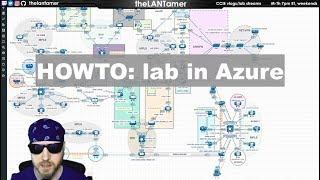 HOWTO: create a network lab in Azure