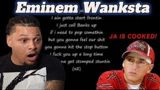 First Time Hearing Eminem WANKSTA (JA COULDN'T GET A BREAK LOL)