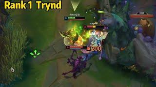 Rank 1 Tryndamere: This Early Game 1v2 is so CRAZY!