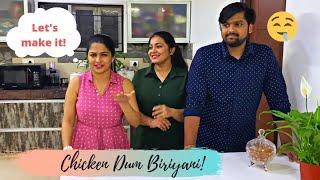 Simply Amazing Hyderabadi Chicken Biriyani ft. Madhumitha Sivabalaji || Special Egg curry||