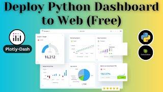 Deploy Python Dashboard to Web for Free ️ | Dash-Plotly 