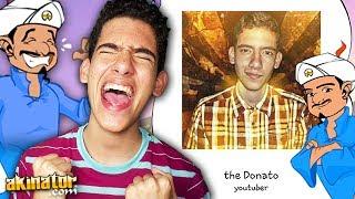 AKINATOR ME ADIVINA !! UN SUEÑO HECHO REALIDAD | TheDonato