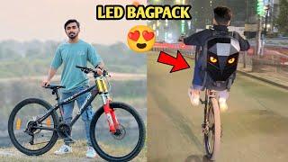 New led bagpack pasand aa gai Hyper ride