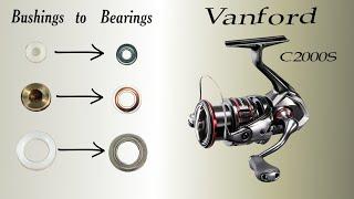 SHIMANO Vanford : How To Replace The Bushings With Bearings   ( And Should You Do It )