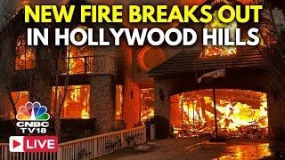 California Fires LIVE: New Fire Erupts in Hollywood Hills Sparking Mandatory Evacuations | N18G