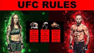 UFC Rules for Beginner