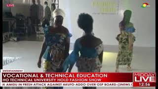 Ho Technical University holds fashion show