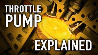  Throttle Pump aka Transient Throttle Enrichment Explained | TECHNICALLY SPEAKING