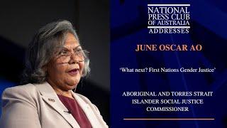 IN FULL: June Oscar AO's Address to the National Press Club of Australia