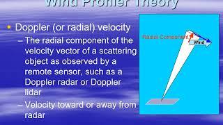 ATSC 240 Anemometry - Wind Profilers Part 1