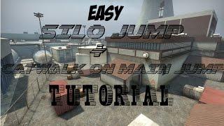 CS:GO / Nuke Easy Silo Jump + Catwalk on main Jump / Tutorial