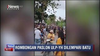 iNews NTT - Ricuh. Pendukung Paslon ULP - YH Dihadang dan Dilempari Batu, Belasan Orang Cidera