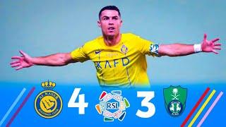 The Day C.Ronaldo & Sadio Mane Destroyed Riyad Mahrez & Firmino ◽ Al Nasar 4 × 3 Al Ahli HD