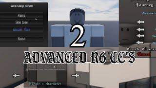 |FREE| 2 Advanced R6 Character Creation System's| (Roblox Studio Leak)