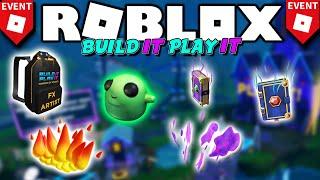 5 PROMOCODES NUEVOS de ROBLOX En este Nuevo EVENTO?  (Build It Play It - Mansion Of Wonder)