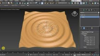 How to creat ripples and animate 3ds max autodesk