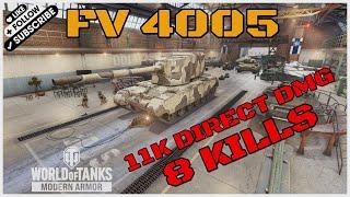 World of Tanks Console FV 4005 11K Direct DMG 8 Kills (created by JBMNT_SVK_)