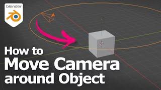 Blender Move Camera Around Object, with Object Constraints Follow Path and Tract To