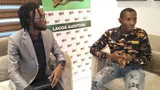 Lagos Audition interview #myvision talent hunt season 4