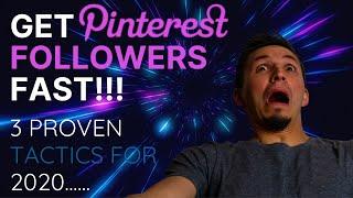 How To Get Pinterest Followers Fast (2020)