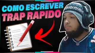 COMO ESCREVER UM TRAP RÁPIDO *DO ZERO*