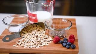 Healthy and easy breakfast recipe for recovery: Overnight oatmeal | UCHealth