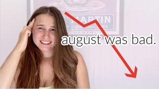 My Worst Sales Month on Poshmark in 2024 | What Sold in August #poshmarksales