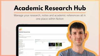 Notion Academic Research Hub Review — Can it help you get organised?