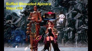 BnS - Fire KFM Nayul Hard Mode - Buffed Shrouded Ajanara 1:00:00 min