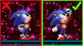 An Amazing Sonic Sprites in Sonic CD  Lost Island Sonic in Sonic CD  Sonic CD mods Gameplay