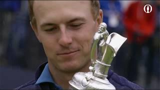 Jordan Spieth has made memories with The Claret Jug