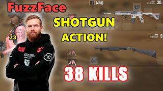 FaZe FuzzFace & Alisa - 38 KILLS - SHOTGUN ACTION! - M416 + S1897 - DUO - PUBG